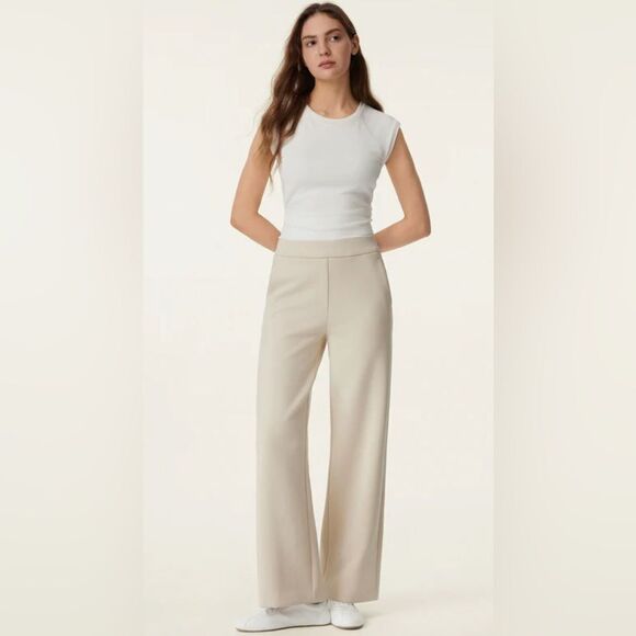 015 NWT OGL Mid Rise Pull-on Straight Leg Pant with Pockets Heather Grey Size S - Picture 7 of 7